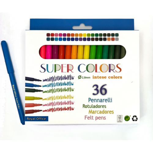 PENNARELLI SUPERCOLORS A 36 ROYAL OFFICE